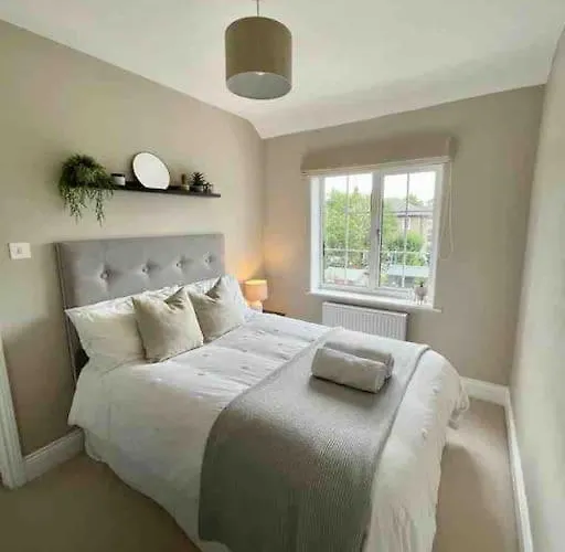 Modern Style House With Log Burner *